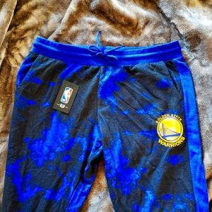 GOLDEN STATE WARRIORS Blue and black swear pants